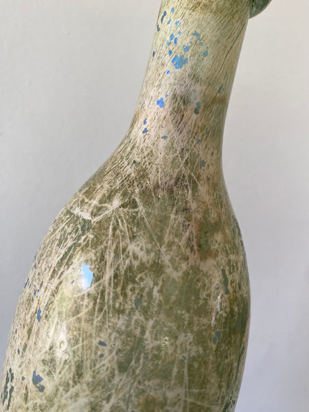 Antique 19th Century Glass Shipwreck Torpedo Bottle - Source Vintage