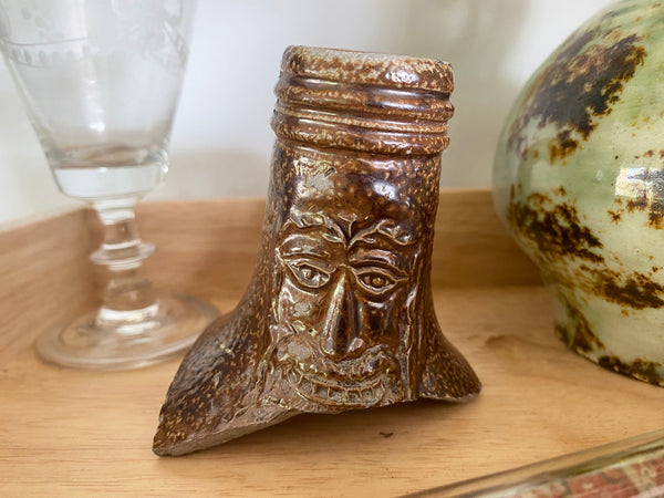 A 16th - 17th Century Bellarmine Jug Fragment Or Witches Bottle - Source Vintage