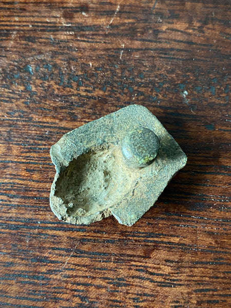 Rare Ancient Roman Military Bronze ‘Vulvate’ Protection Stud Circa 2nd-3rd Century AD
