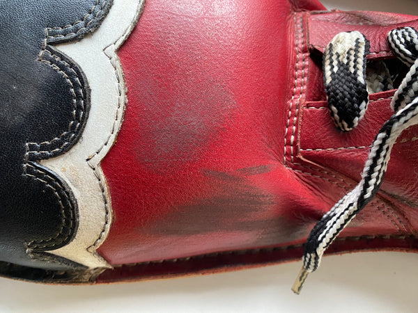 Pair Of Vintage Leather Retired Clown Shoes c.1970’s