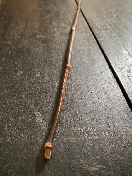 Very Rare Early 19th Century Hazel Wood Wand