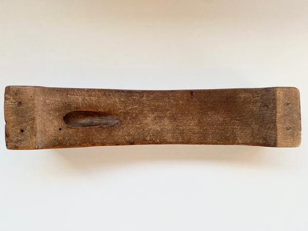 Early Antique Carved Treen Pen Or Pencil Box. Possibly Swedish In Origin Initialled & Dated 1813 - Source Vintage