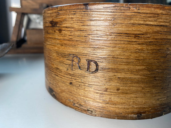 Early George IV Treen Grain Measure & Scoop With Link To The ‘Swing Riots’ Of 1843 With Provenance - Source Vintage