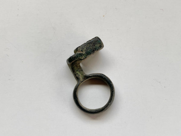 A Roman Ladies Bronze Key Ring - Source Vintage