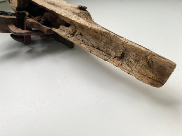 Primitive Folk Art Scratch Built Toy Pistol
