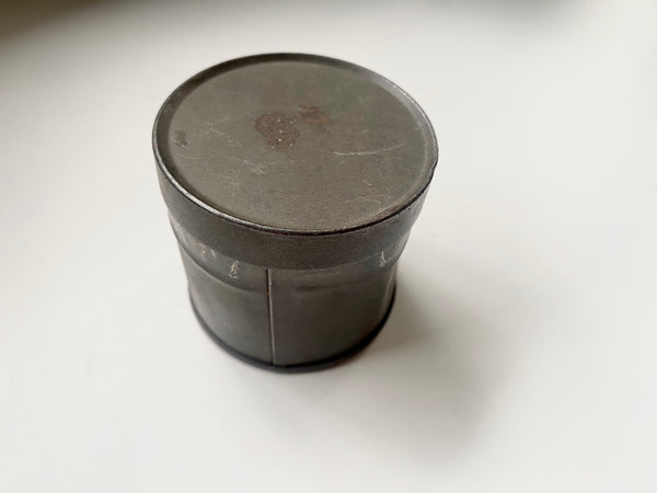 Curious Collection Of Antique Military Caltrop Crow's Feet, 3 x Homemade Dice & A Tin c.1860