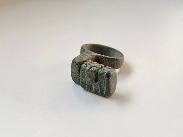 A Roman Ladies Bronze Key Ring - Source Vintage
