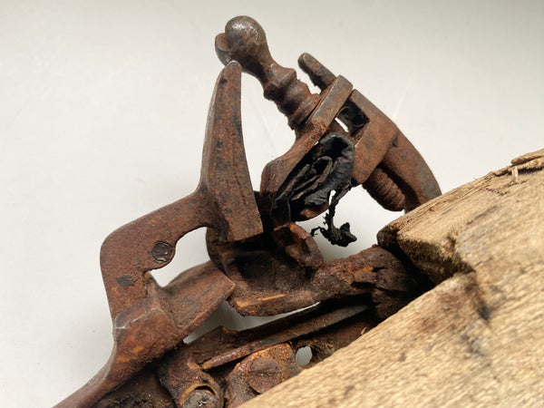 Primitive Folk Art Scratch Built Toy Pistol