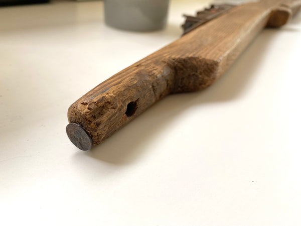 Antique 1920s Scratch Built Folk Art Primitive Toy - Source Vintage