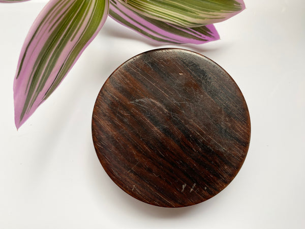 *RESERVED* A Wonderful Late 18th - Early 19th Century Treen Snuff Box Containing A Selection Of Spelling Letters - Source Vintage
