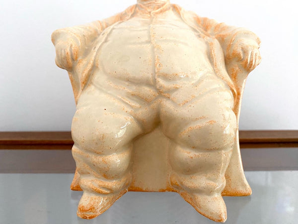 Rare Museum Ceramic Figurine Of Daniel Lambert, Once The World’s Largest Recorded Person, And One Of Leicester’s Most Cherished Icons - Source Vintage