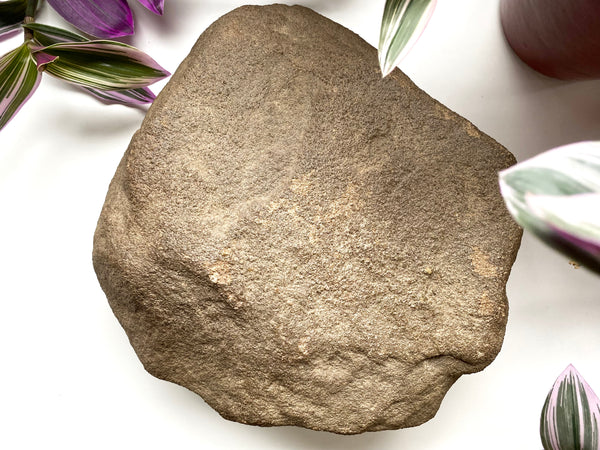 A Crude And Highly Naive Carved Antique Stone Stela Fragment, Reputedly Salvaged From A Church Wall In Derbyshire - Source Vintage
