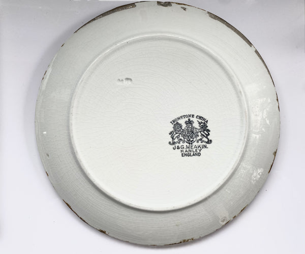 Antique 19th Century Folk Art Pique Assiette Mosaic Plate c.1890 - Source Vintage