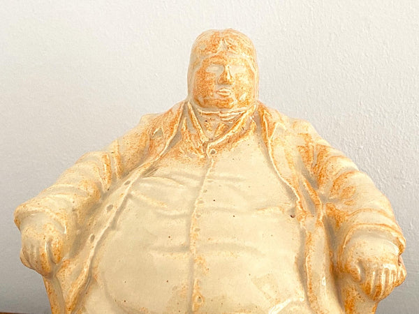 Rare Museum Ceramic Figurine Of Daniel Lambert, Once The World’s Largest Recorded Person, And One Of Leicester’s Most Cherished Icons - Source Vintage