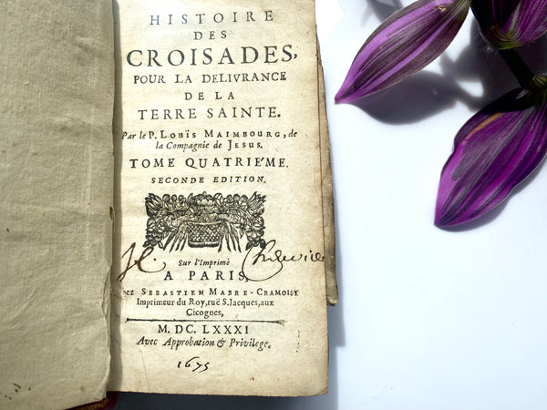 A Mysterious Antique 17th Century Spy Book With Secret Covert Device Wired Within & Button To The Spine - Source Vintage
