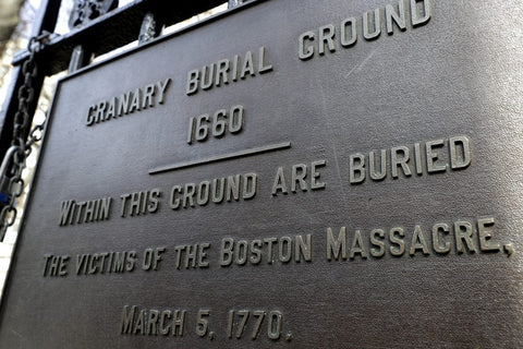 A Very Rare 18th Century Silver Relic With A Possible Link To The Boston Massacre On March 5th 1770 Marking The Beginning Of The American Revolution - Source Vintage