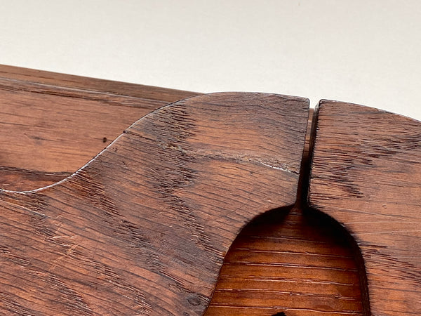 A Rare Folk Art Stand Made With Oak From Winchester Cathedral - Source Vintage