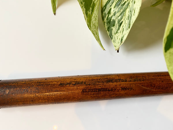 Rare Antique 19th Century Victorian Military Wooden Treen Spoon Award 1884 - Source Vintage