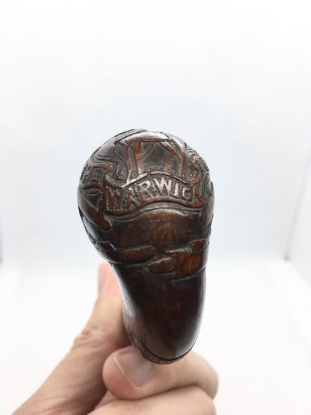 Rare Boer War Carved Briar Pipe Gift From Clr Sgt McDonald To Sgt Maj Shepperd - Source Vintage