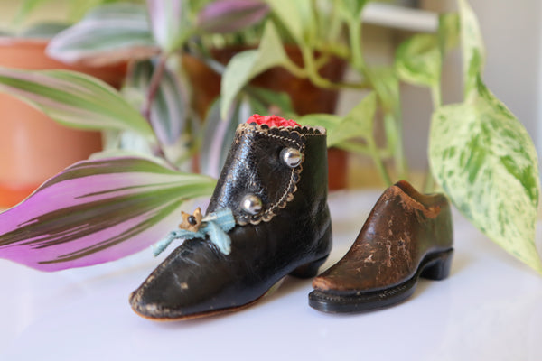 Rare 19th Century Miniature Shoe, Apprentice Cordwainer Piece - Source Vintage