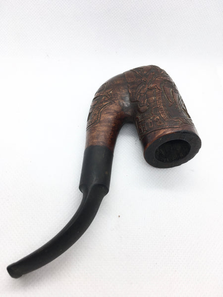 Rare Boer War Carved Briar Pipe Gift From Clr Sgt McDonald To Sgt Maj Shepperd - Source Vintage