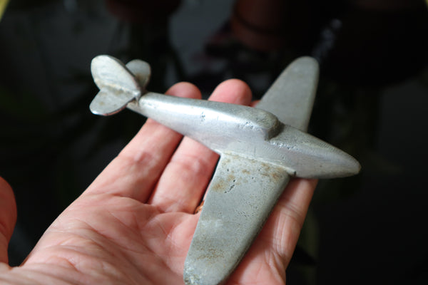 WW2 Trench Art Model Spitfire - Source Vintage