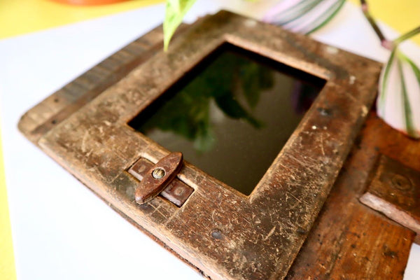 Antique Scratch Built Solar Eclipse Viewer - Source Vintage