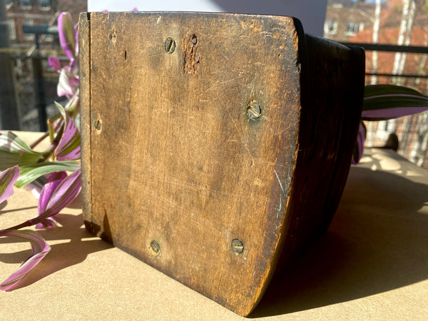Antique 19th Century Sailor Folk Art Cigarette Ditty Box - Source Vintage