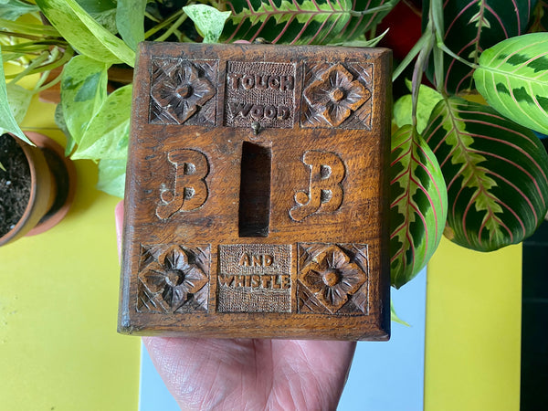 A Rare Antique Folk Art “Touch Wood And Whistle” Talisman - Source Vintage