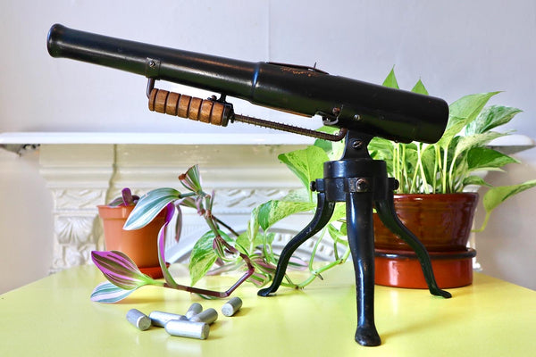 Rare Antique Fairground Game Toy Cannon c.1900 - Source Vintage