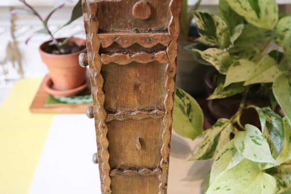 Antique Victorian Miniature Scratch Built Folk Art Sweetheart Drawers 1881 - Source Vintage
