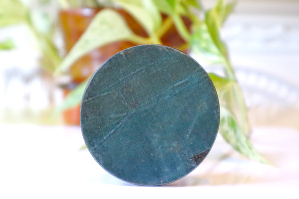 Rare Antique 19th Century Carved Ebony Memento Mori Skull c.1880 - Source Vintage