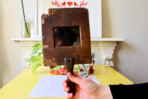 Antique Scratch Built Solar Eclipse Viewer - Source Vintage