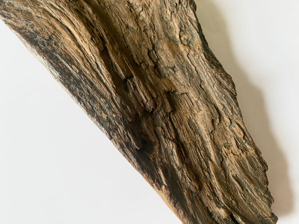 A Naive And Crudely Carved Wooden Fragment Showing Remnants Of Late Medieval Style Folk Art Graffiti. - Source Vintage