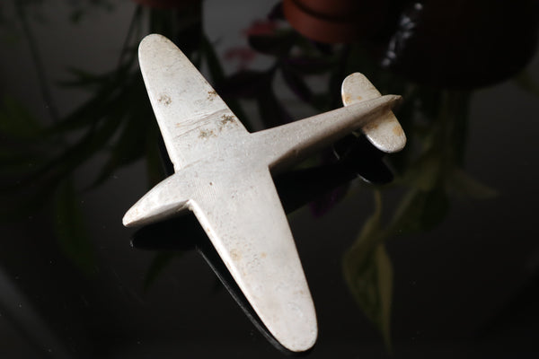 WW2 Trench Art Model Spitfire - Source Vintage