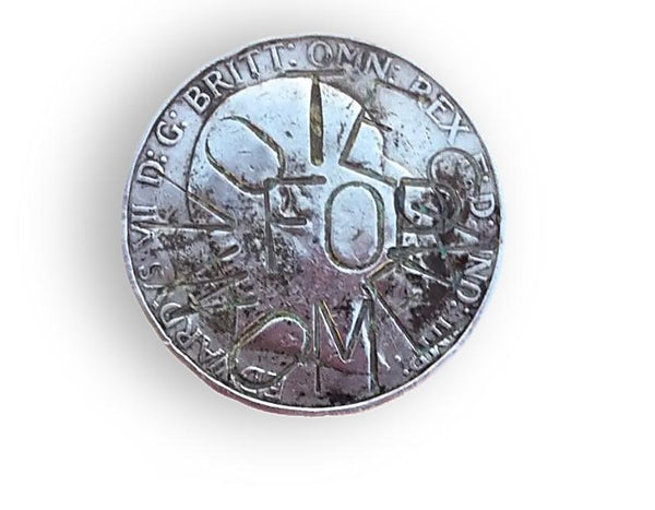 Rare Early 20th Century Silver Suffragette Defaced 2 Shillings Florin Votes For Women - Source Vintage
