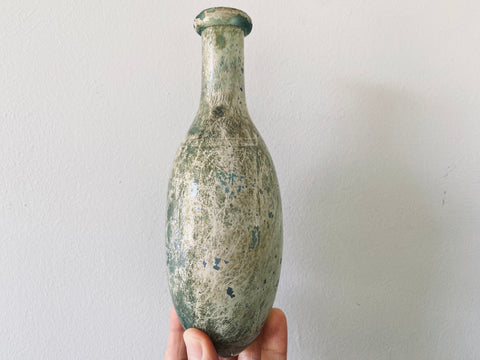 Antique 19th Century Glass Shipwreck Torpedo Bottle