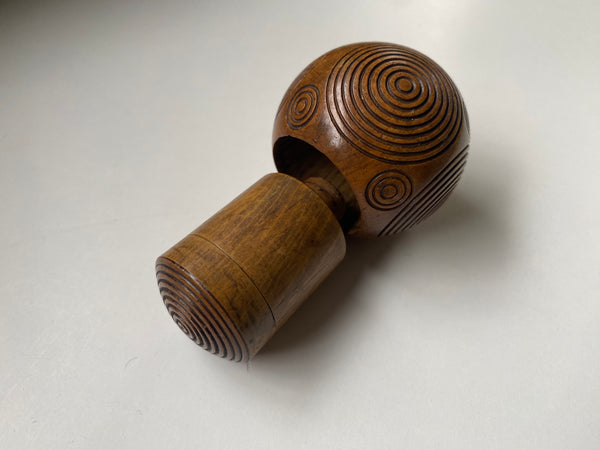 Rare Antique Treen Puzzle Ball c.1820