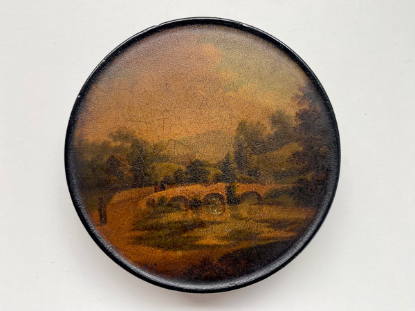 Extremely Rare Antique 19th Century Hand-painted Snuff Box By S.Raven For Some Esteemed Royal Patronage