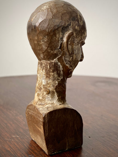 Antique 18th Century Santos Head