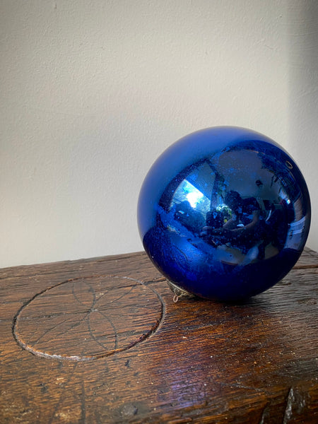 Antique 19th Century Glass Witches Ball