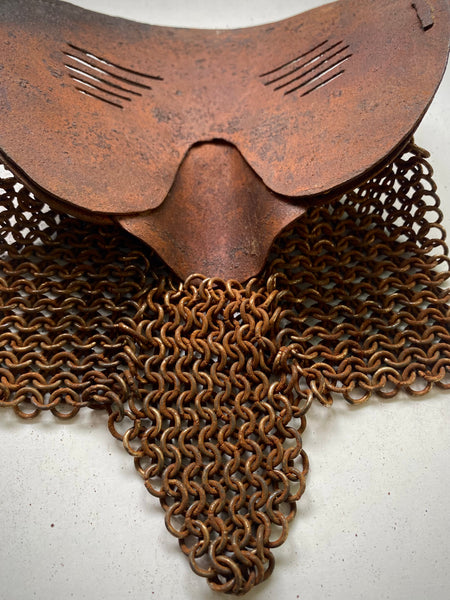 Rare Original British World War I Tank Crew Splatter Mask – Sheffield Manufacture