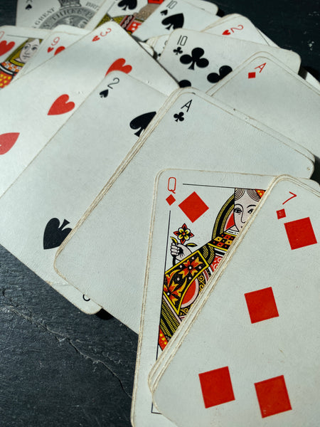 Rare Set Original Antique Early 20th Century Suffragette ‘Votes For Women’ Playing Cards c.1910 - Source Vintage