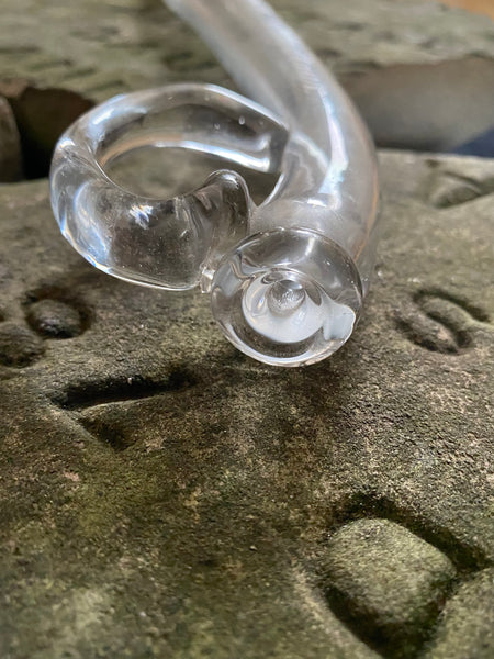 Antique Glass Wine Thief (Pipette à Vin) Engraved “J. Latrille Fils – Bordeaux” c.1890–1930