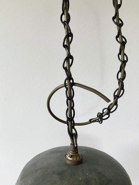 Antique Early 20th Century Industrial Lighting Rewired