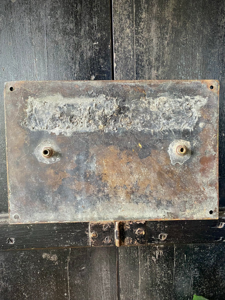 Rare Antique Late 19th Century Undertaker’s Sign