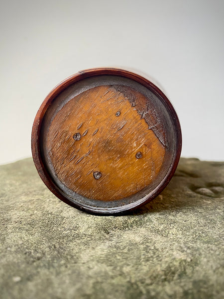 Rare Antique Early 19th Century Folk Art Engraved Horn Beaker Relating To The ‘Salisbury Lion Attack’ In 1816