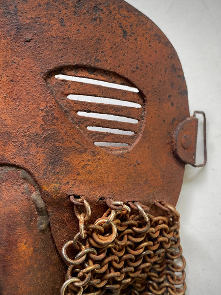 Rare Original British World War I Tank Crew Splatter Mask – Sheffield Manufacture