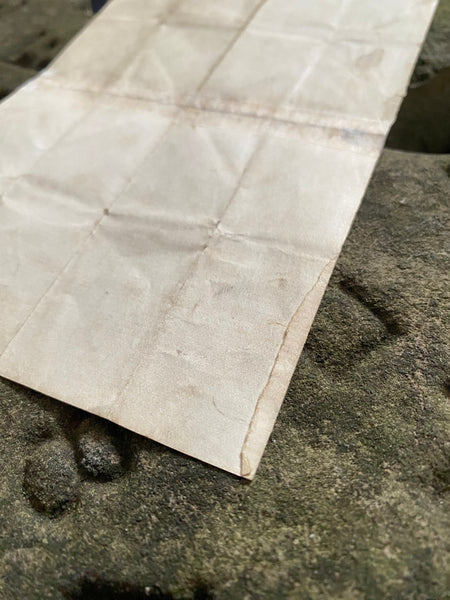 Rare Late 19th Century Handwritten Rebus Love Letter, A Type Of Coded Pictogram Message
