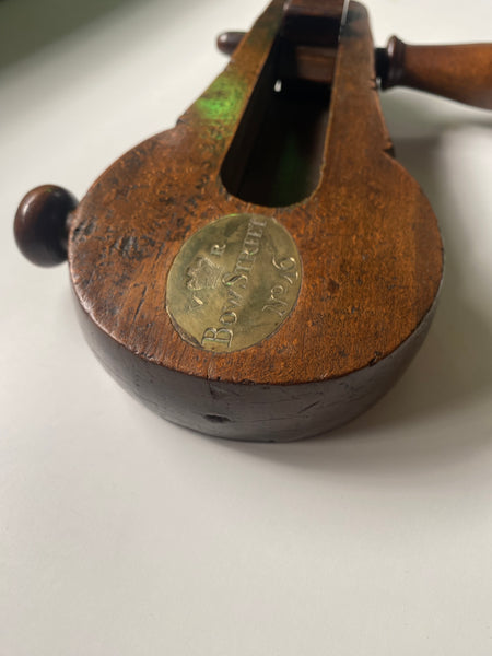 Antique 19th Century Police Rattle From ‘Bow Street’ For A Constable Higgins ‘Bow Street Runners’?